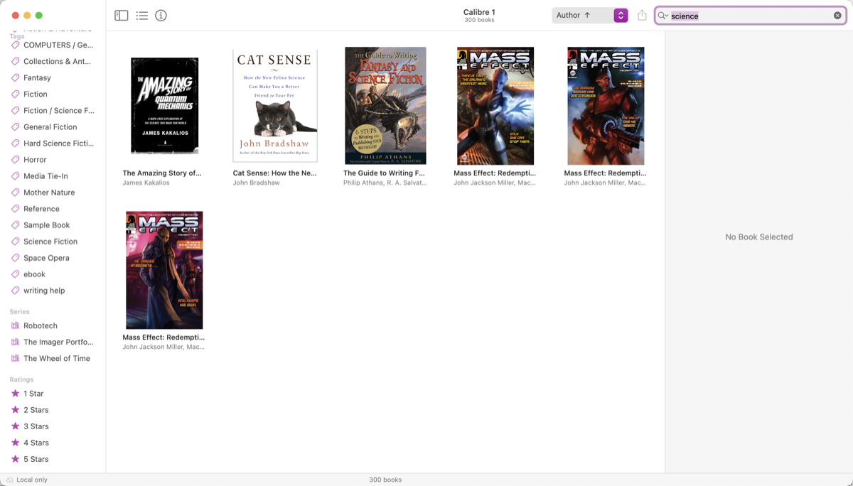 Search results